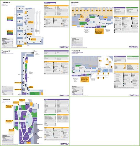 london heathrow map terminal 3.